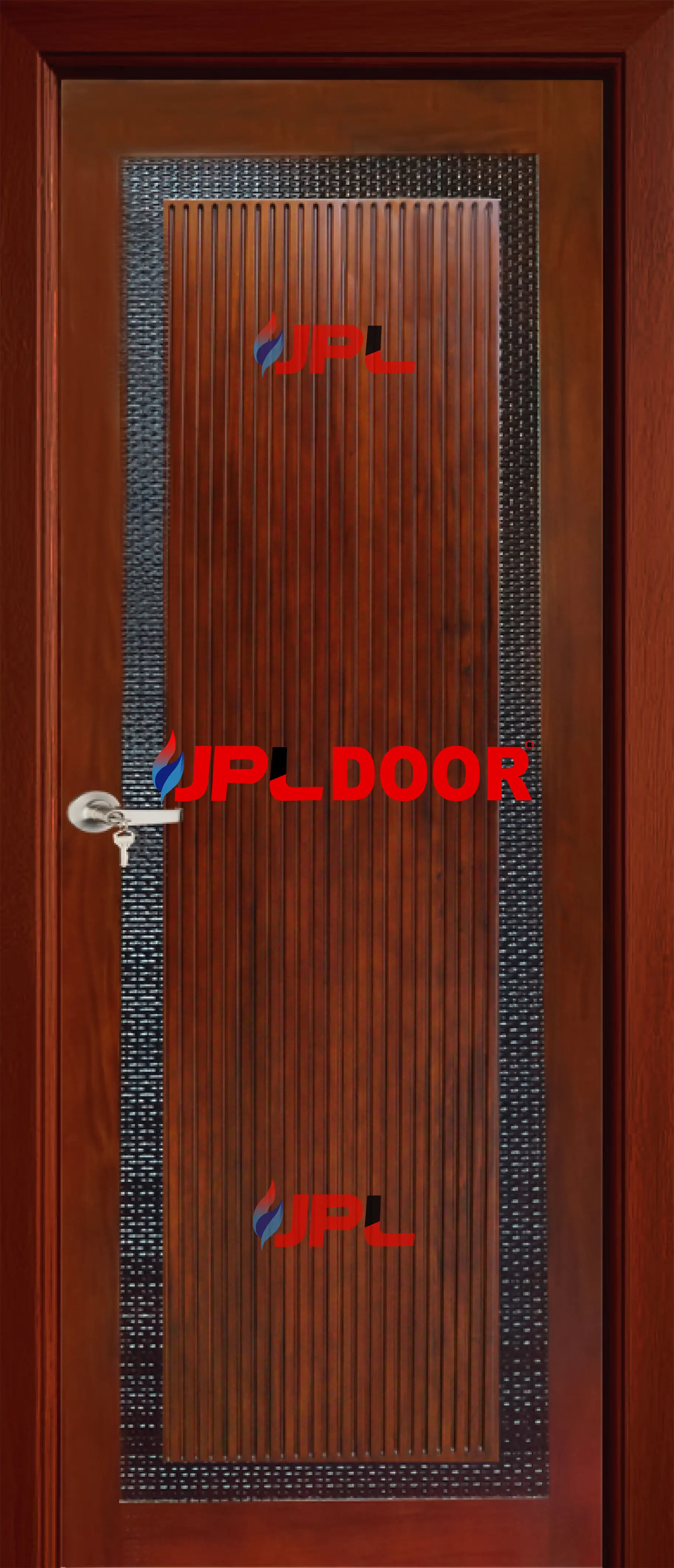 WPC EXCLUSIVE LACQUER PAINT DOOR FRAME WITH SHUTTER JPL-WPC-1051