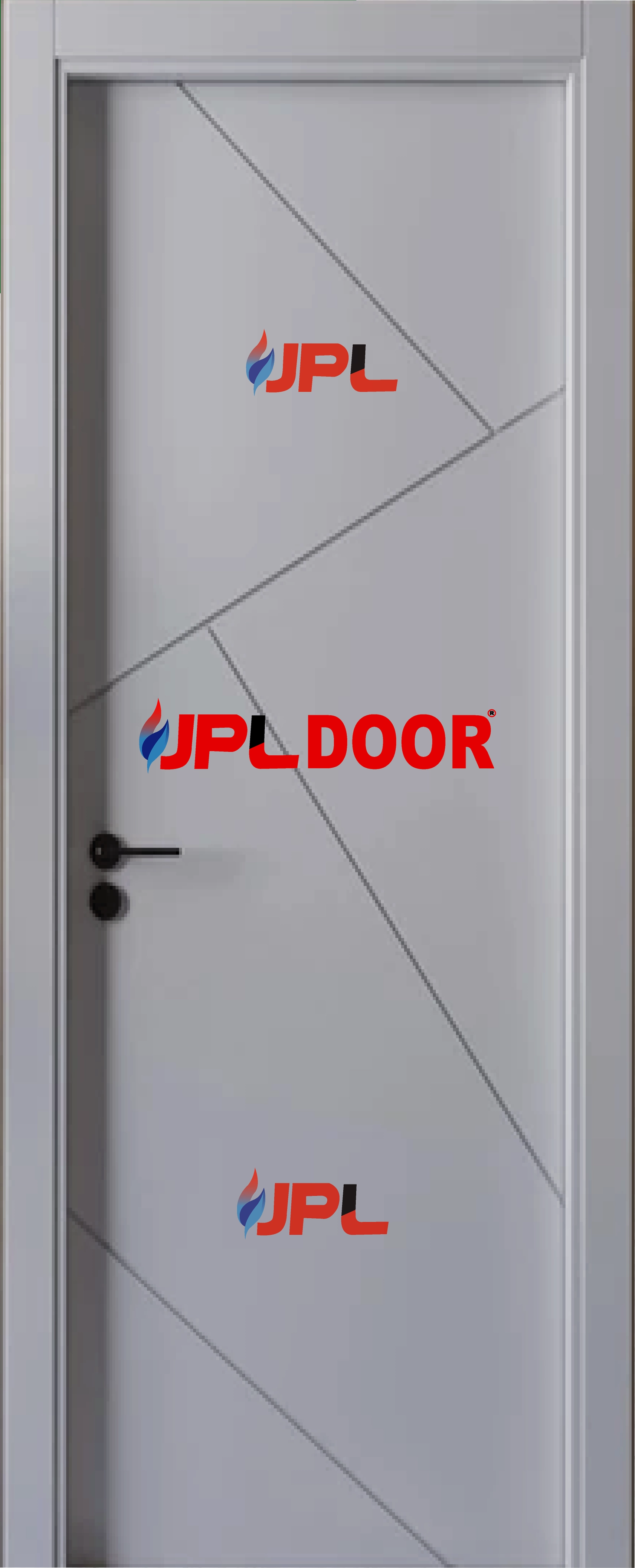 WPC NATURAL COLOR DOOR FRAME WITH SHUTTER JPL-WPC-1019