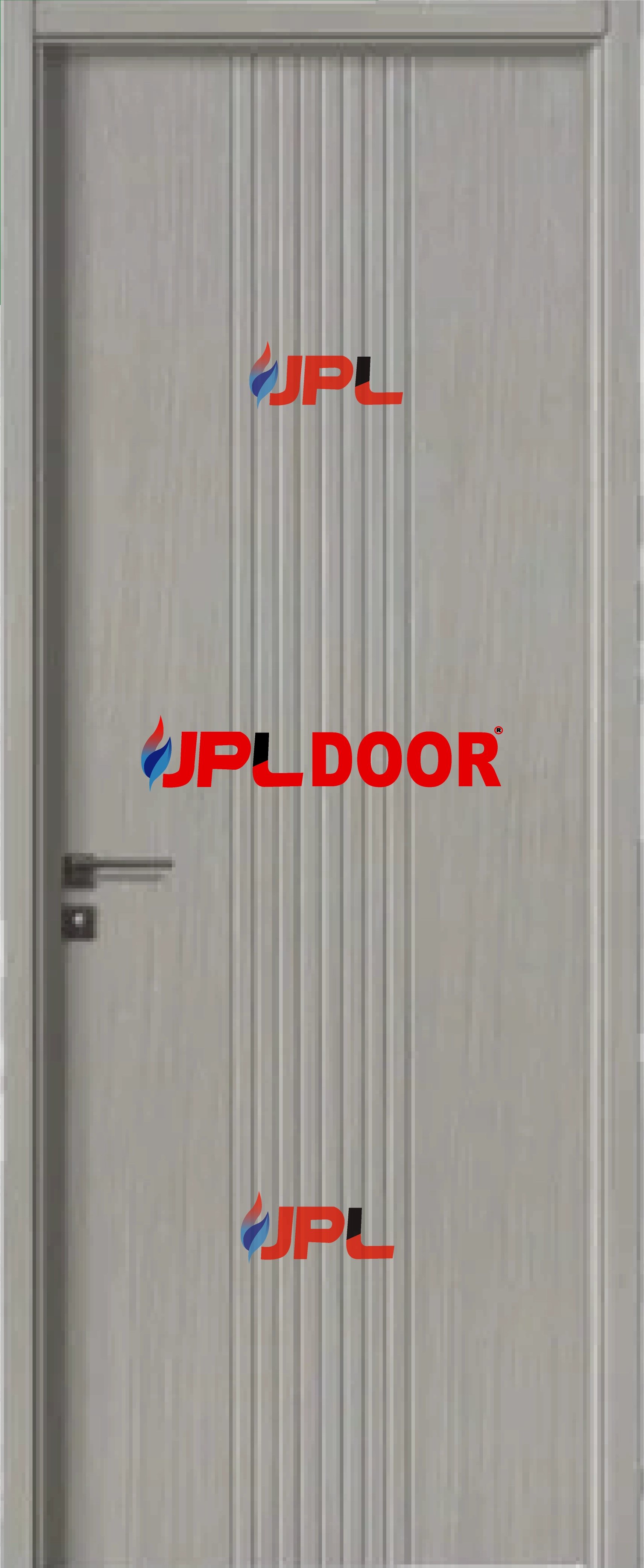 WPC DELUXE LACQUER PAINT DOOR FRAME WITH SHUTTER JPL-WPC-1018