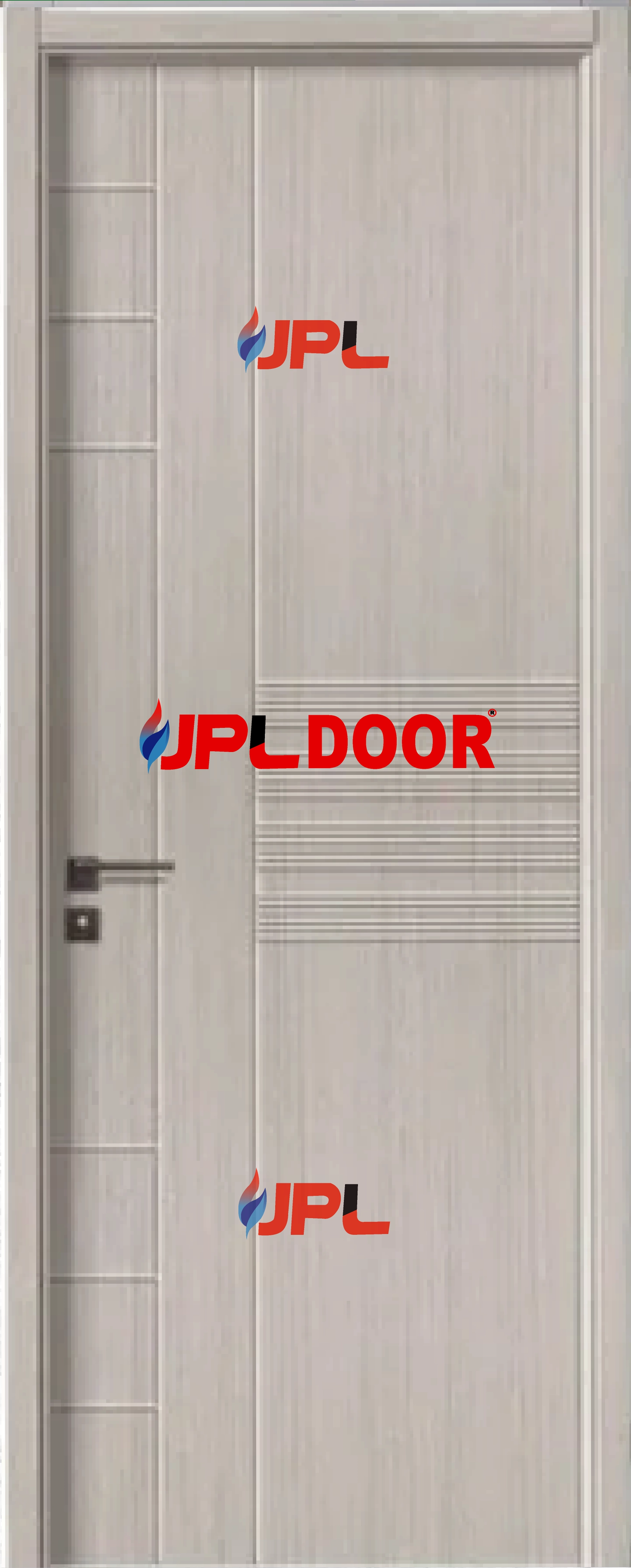 WPC DELUXE LACQUER PAINT DOOR FRAME WITH SHUTTER JPL-WPC-1031