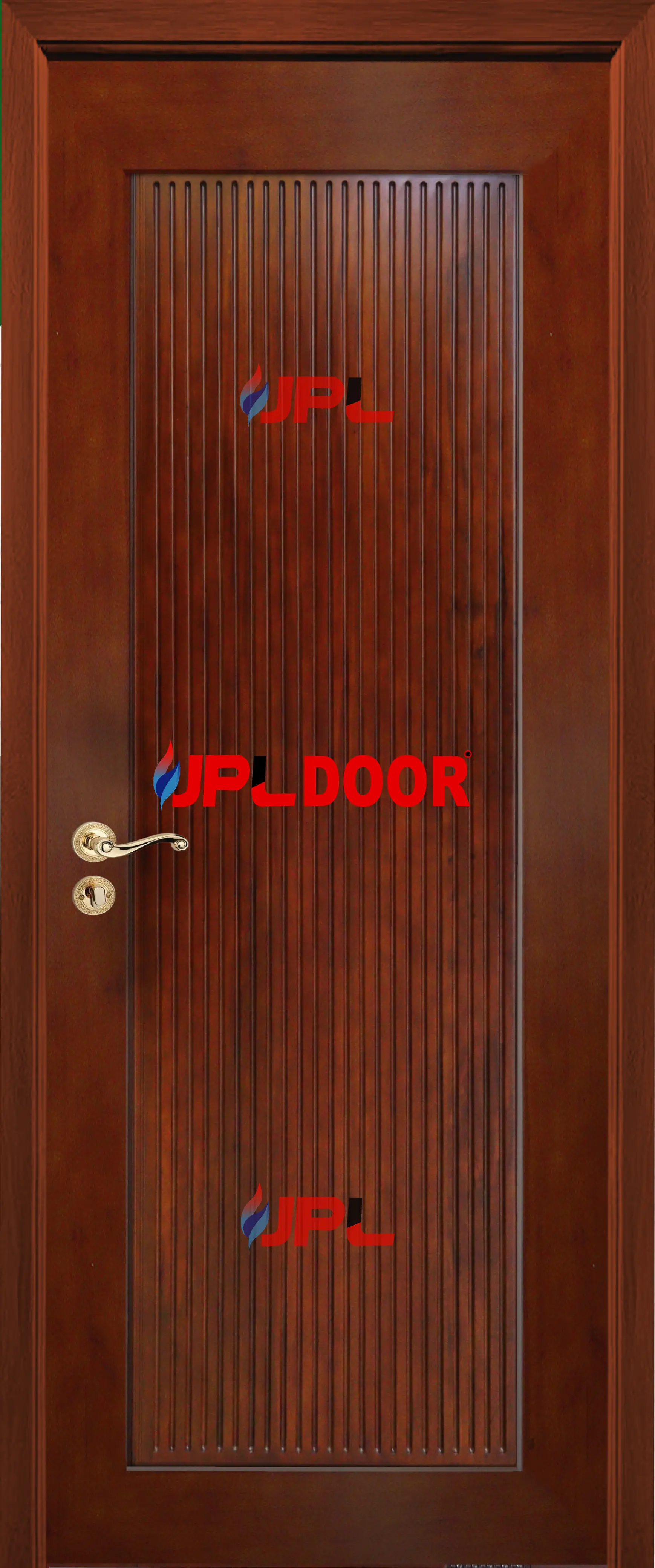 WPC LACQUER PAINT DOOR FRAME WITH SHUTTER JPL-WPC-1053