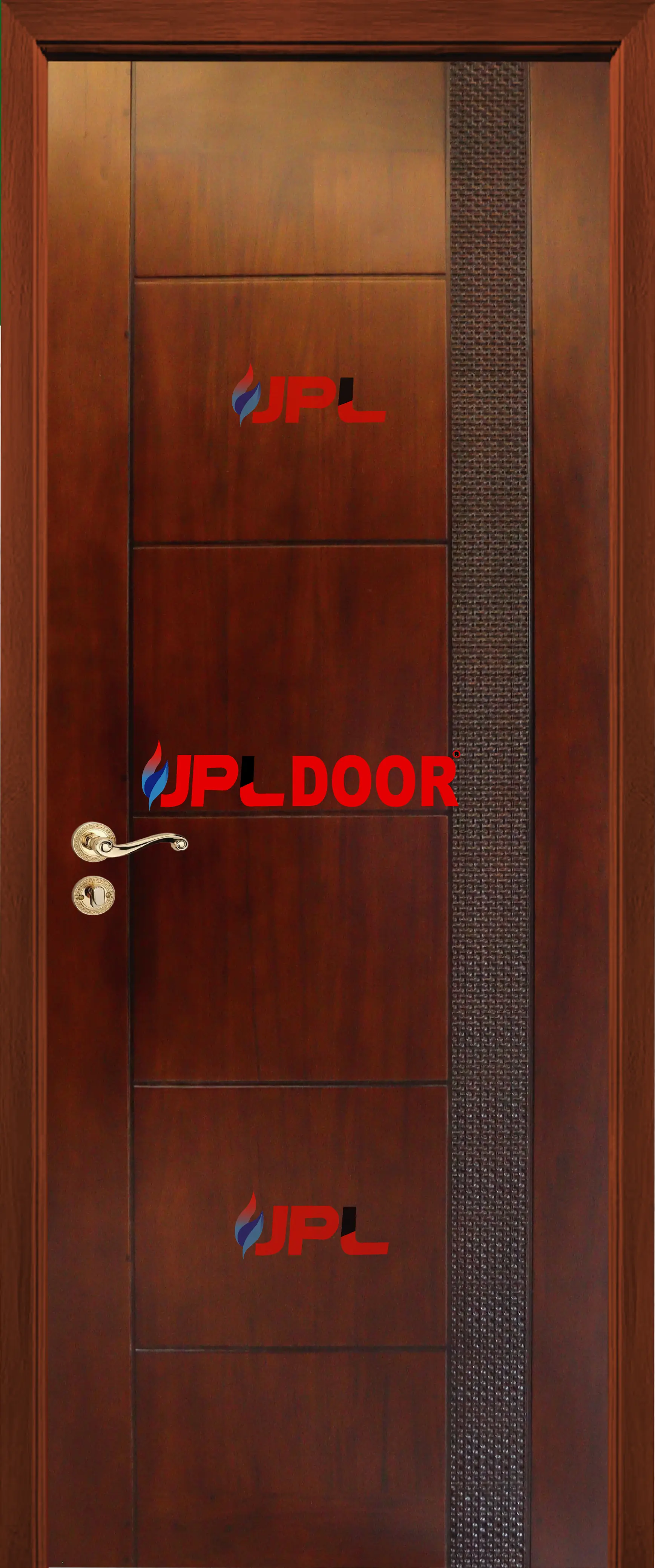 WPC EXCLUSIVE LACQUER PAINT DOOR FRAME WITH SHUTTER JPL-WPC-1052