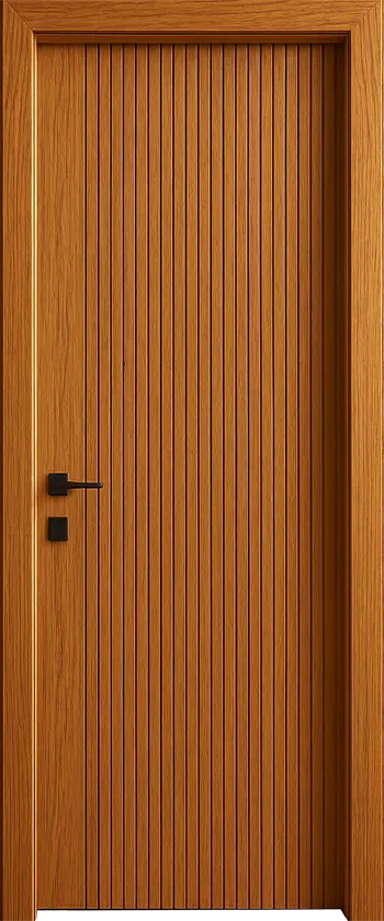 WPC Lacquer Paint Door Frame with Shutter | JPL-WPC-1067