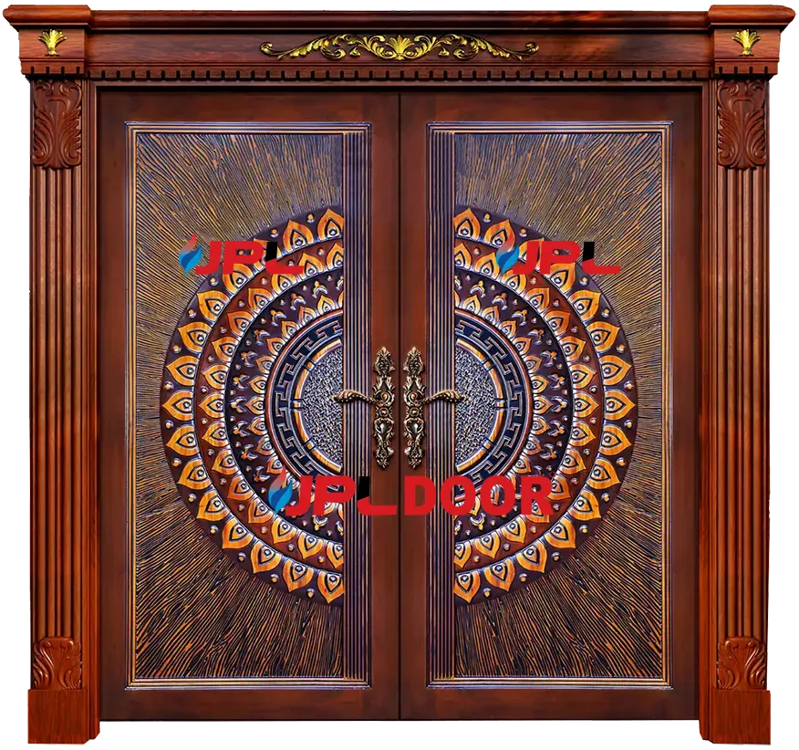 Wooden Double Door | JPL-409-D