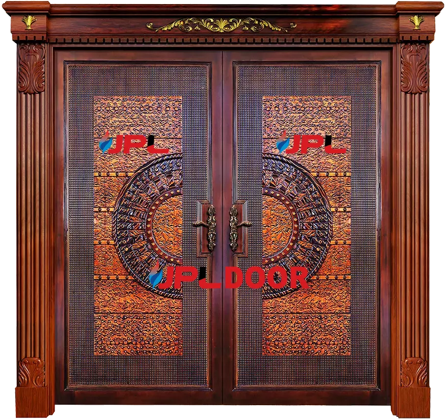 Wooden Double Door | JPL-408-D