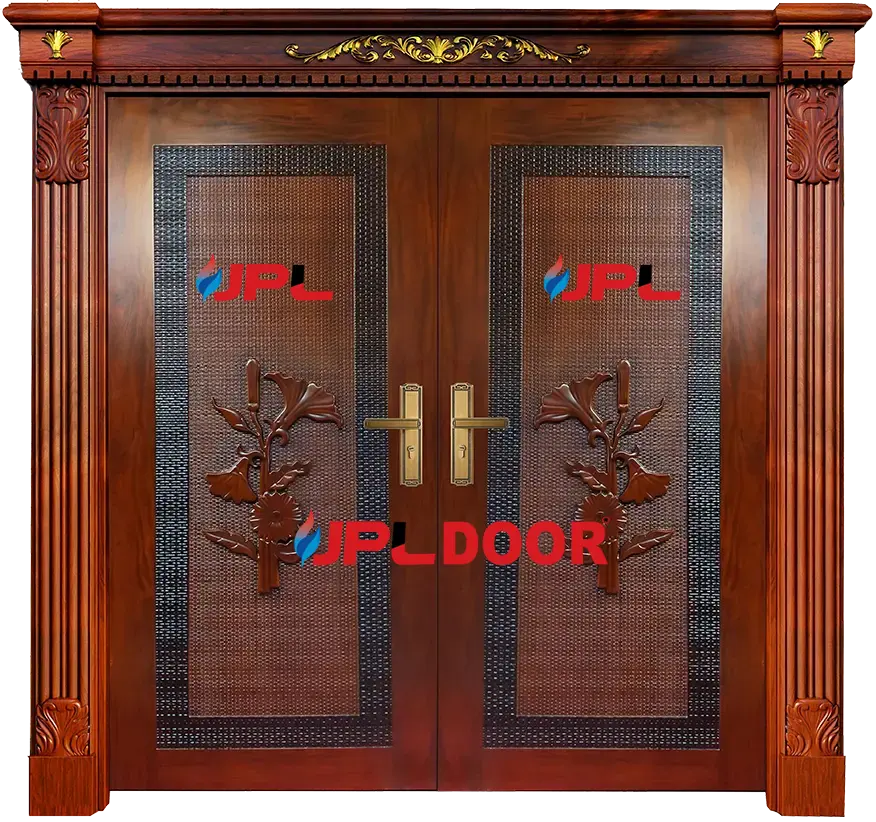 Wooden Double Door | JPL-341-D1