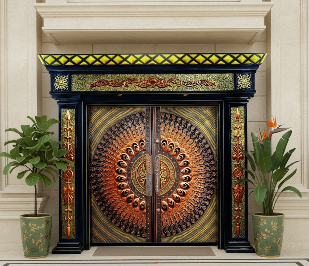 High Security & Safety Metal Door in Bangladesh-JPL-1330