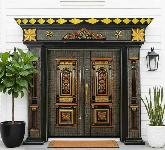 Metal Door Bangladesh | Steel & Iron Security Doors JPL-1337