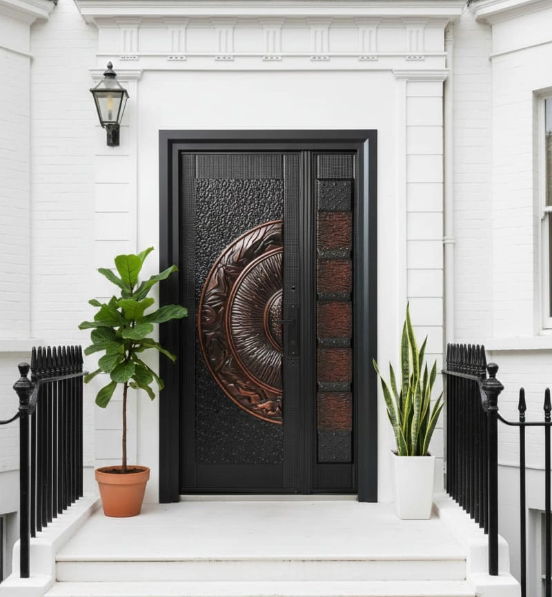 High Security & Safety Metal Door in Bangladesh-JPL-1306