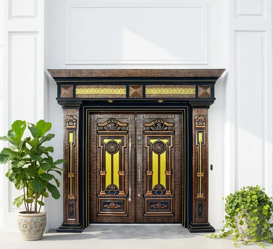 High Security & Safety Metal Door in Bangladesh JPL-1336