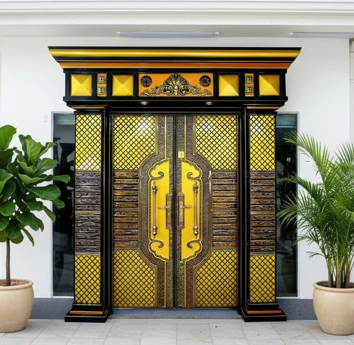 High Security & Safety Metal Door in Bangladesh JPL-1341