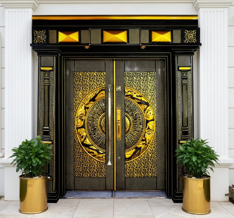 High Security & Safety Metal Door in Bangladesh JPL-1342