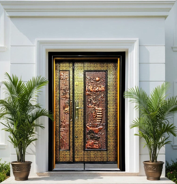 High Security & Safety Metal Door in Bangladesh JPL-1343