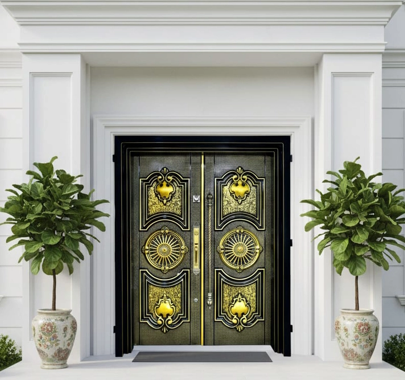 High Security & Safety Metal Door in Bangladesh JPL-1346
