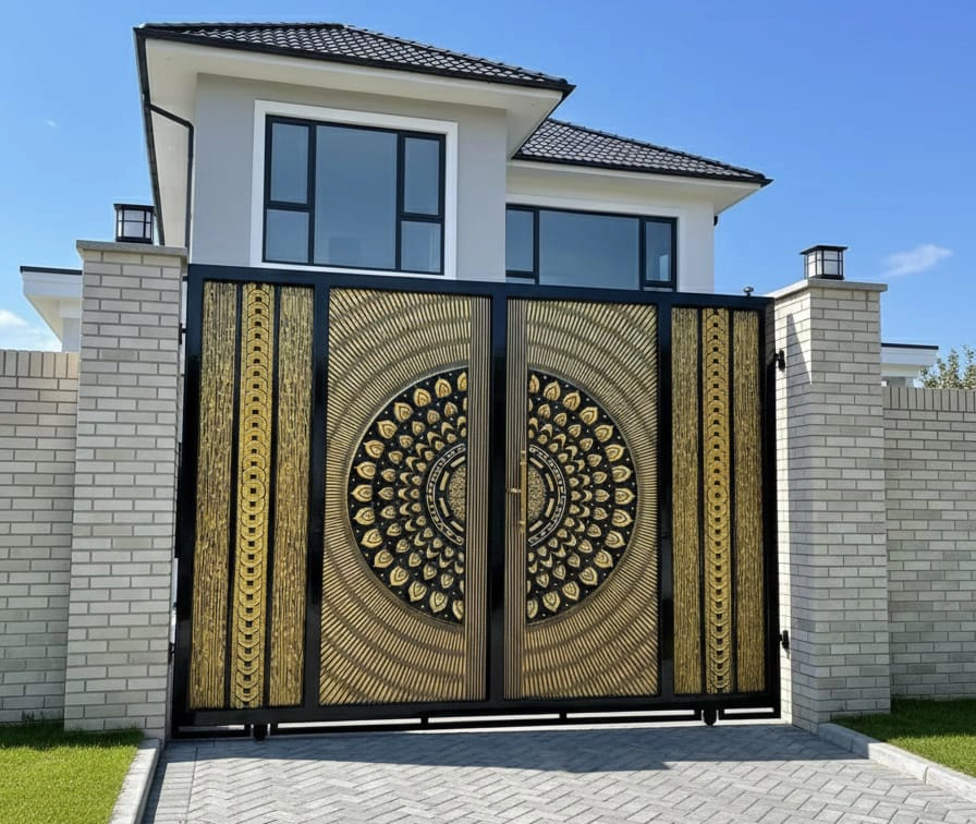 Metal Main Gate for Home and Industry | JPL-1401 - Image 3