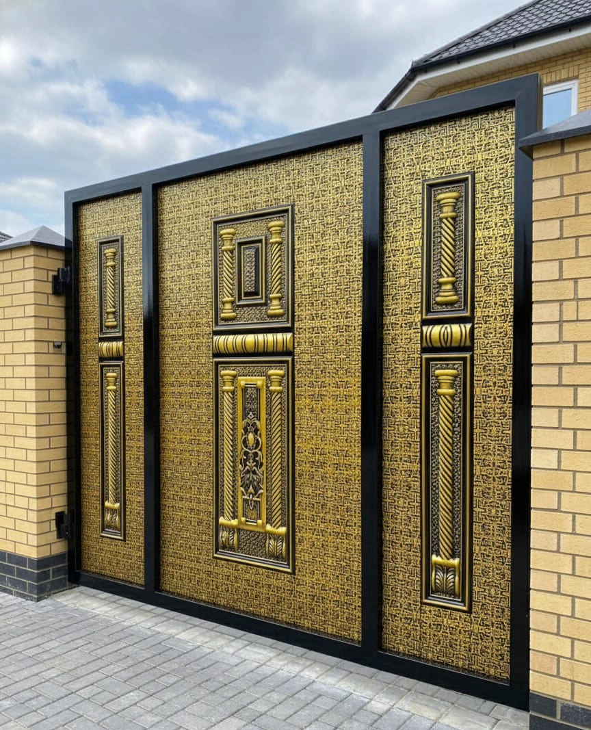 Metal Main Gate for Home and Industry | JPL-1402