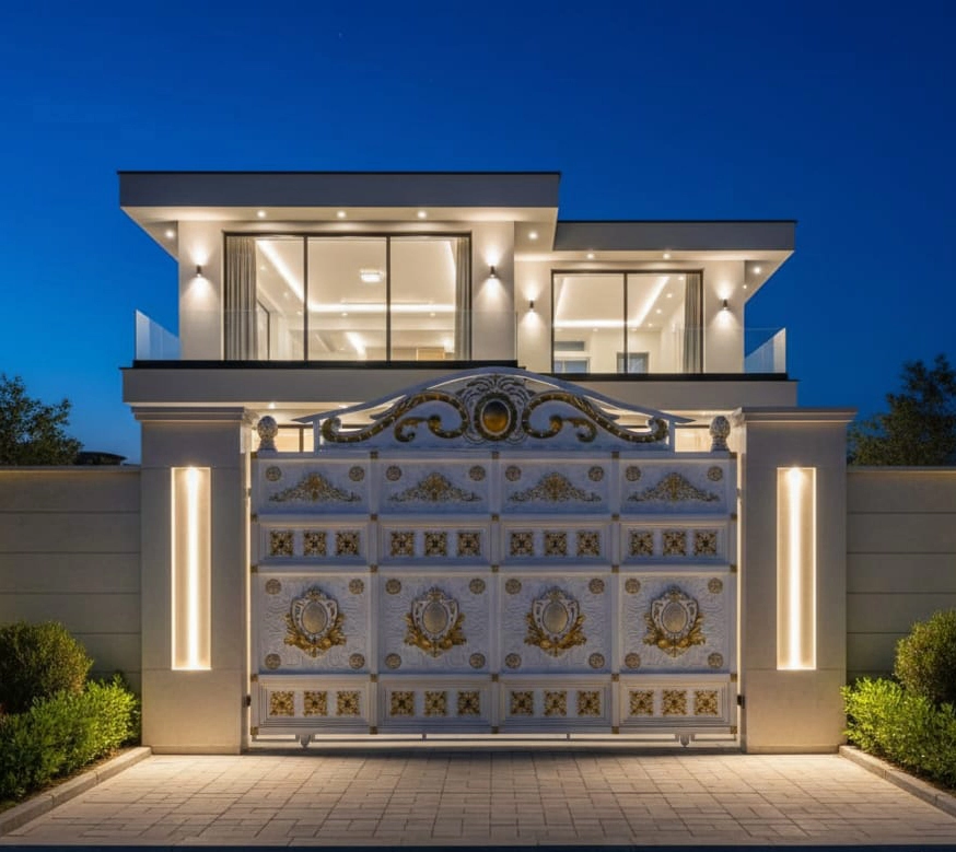 Metal Main Gate for Home and Industry | JPL-1403 - Image 2