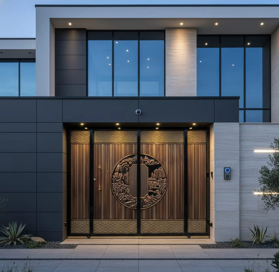 Metal Main Gate for Home and Industry | JPL-1404 - Image 5