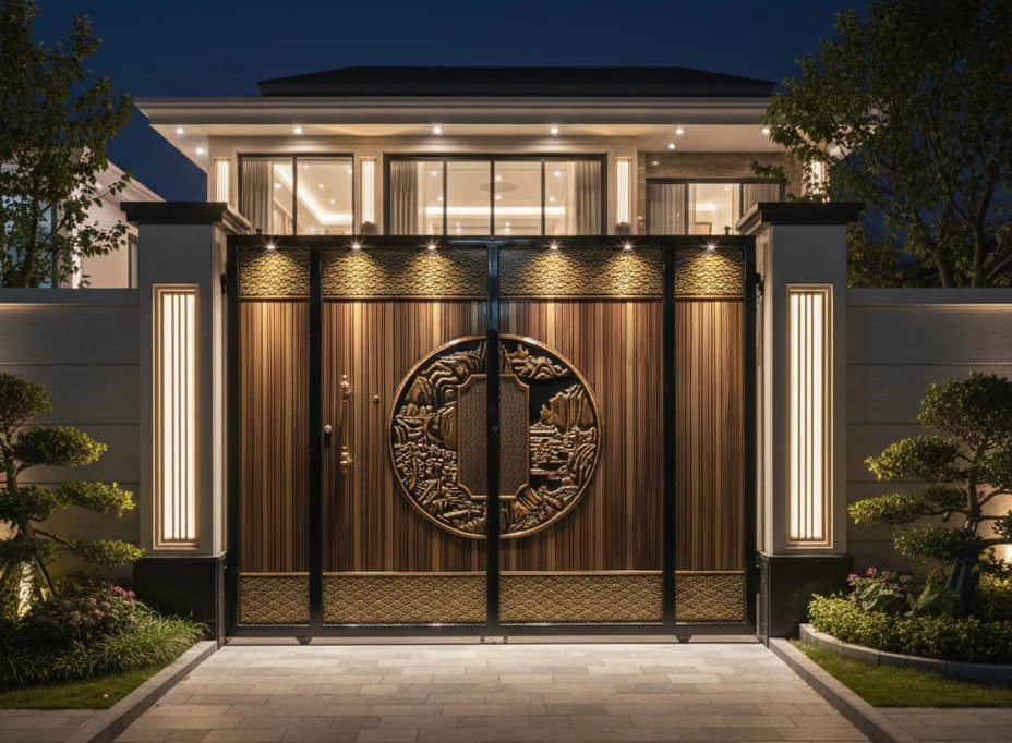 Metal Main Gate for Home and Industry | JPL-1404 - Image 6