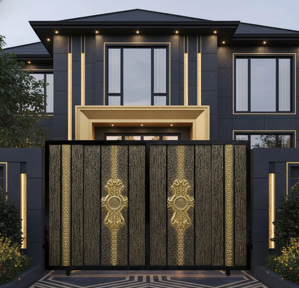 Metal Main Gate for Home and Industry | JPL-1405 - Image 3