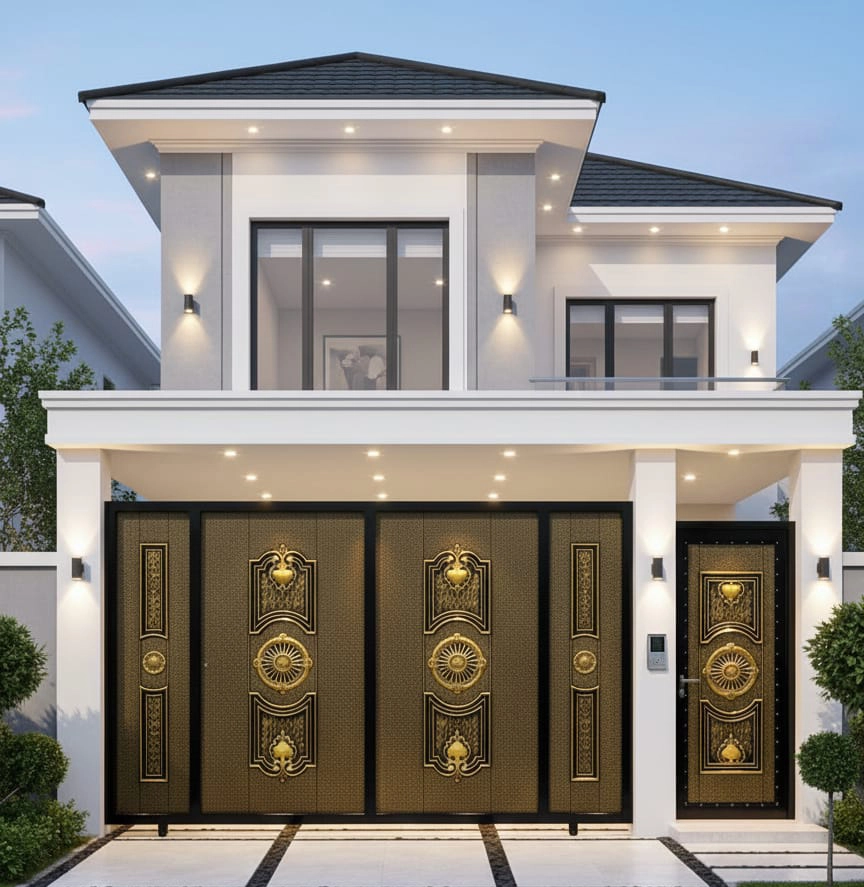 Metal Main Gate for Home and Industry | JPL-1406