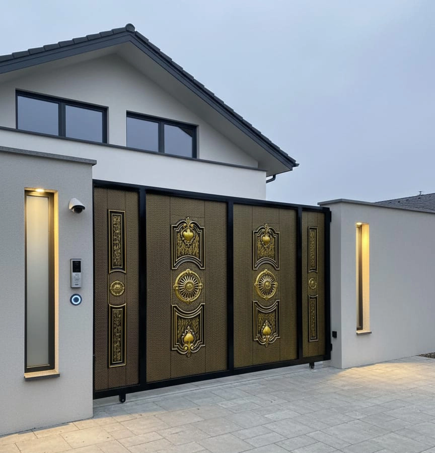 Metal Main Gate for Home and Industry | JPL-1406 - Image 3