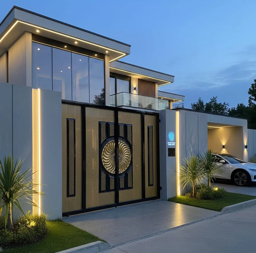 Metal Main Gate for Home and Industry | JPL-1407