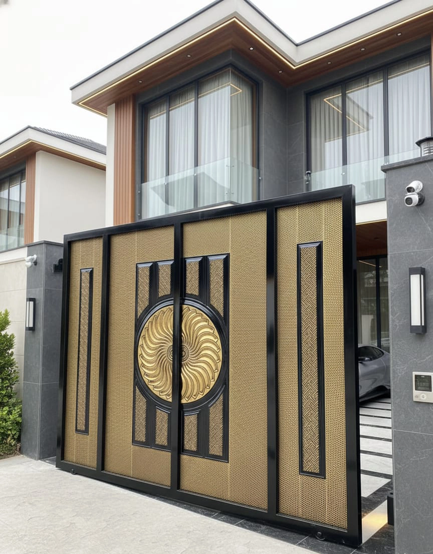 Metal Main Gate for Home and Industry | JPL-1407 - Image 2