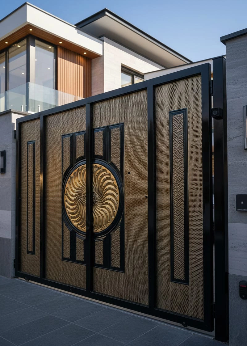 Metal Main Gate for Home and Industry | JPL-1407 - Image 3