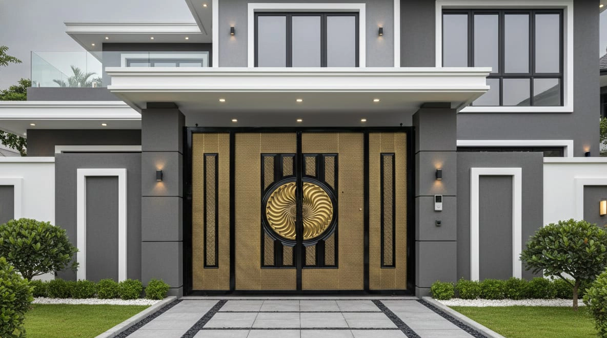 Metal Main Gate for Home and Industry | JPL-1407 - Image 5