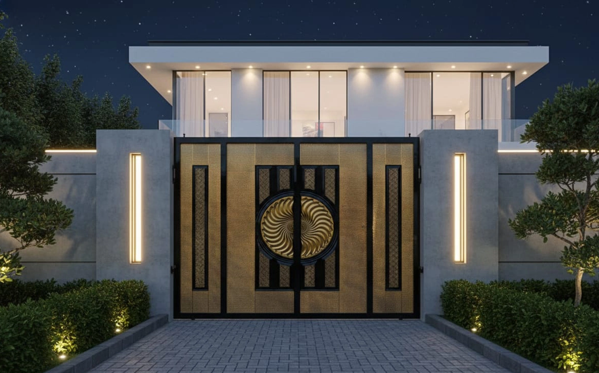 Metal Main Gate for Home and Industry | JPL-1407 - Image 6