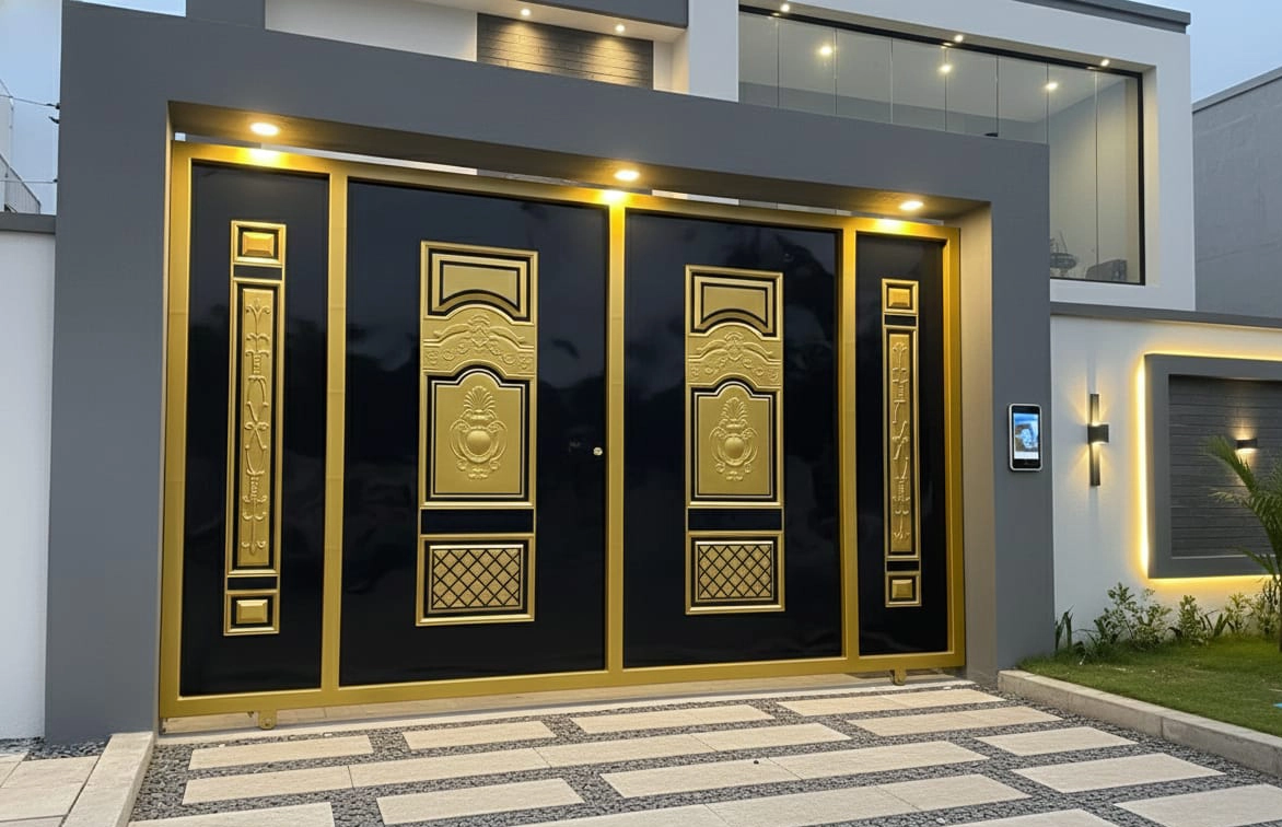 Metal Main Gate for Home and Industry | JPL-1408