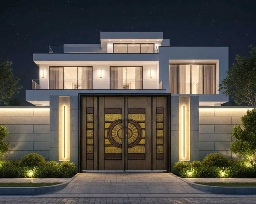 Metal Main Gate for Home and Industry | JPL-1409 - Image 3