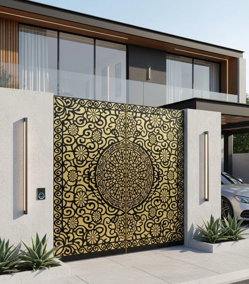 Metal Main Gate for Home and Industry | JPL-1410