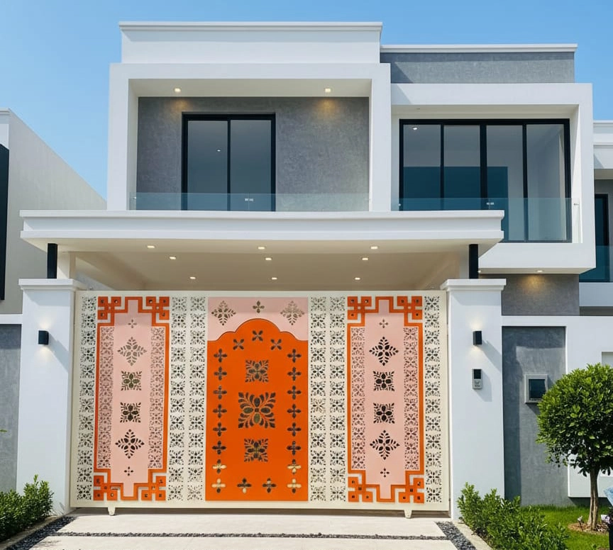 Metal Main Gate for Home and Industry | JPL-1411