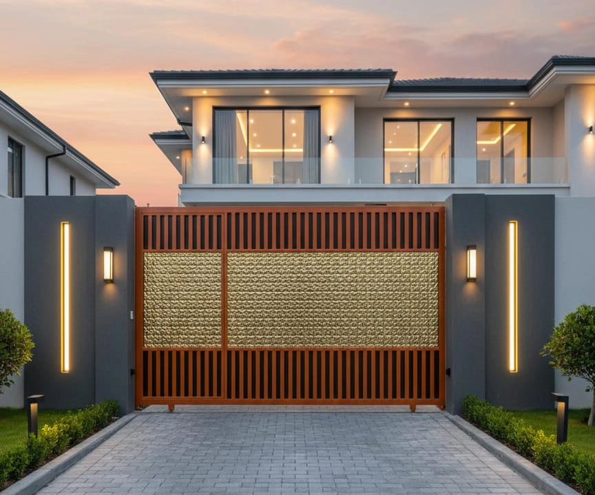 Metal Main Gate for Home and Industry | JPL-1412