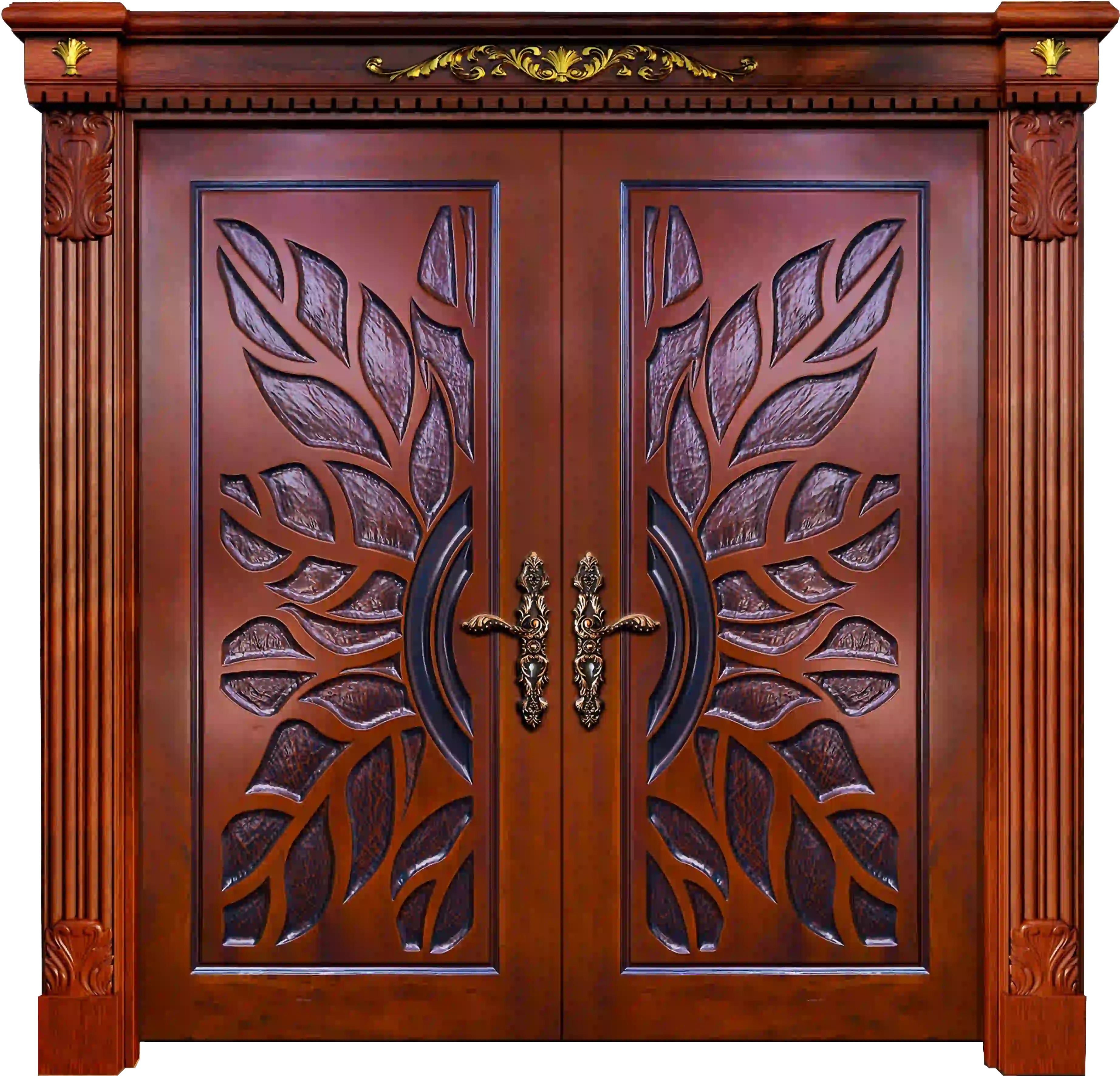 Wooden Double Door | JPL-413-D