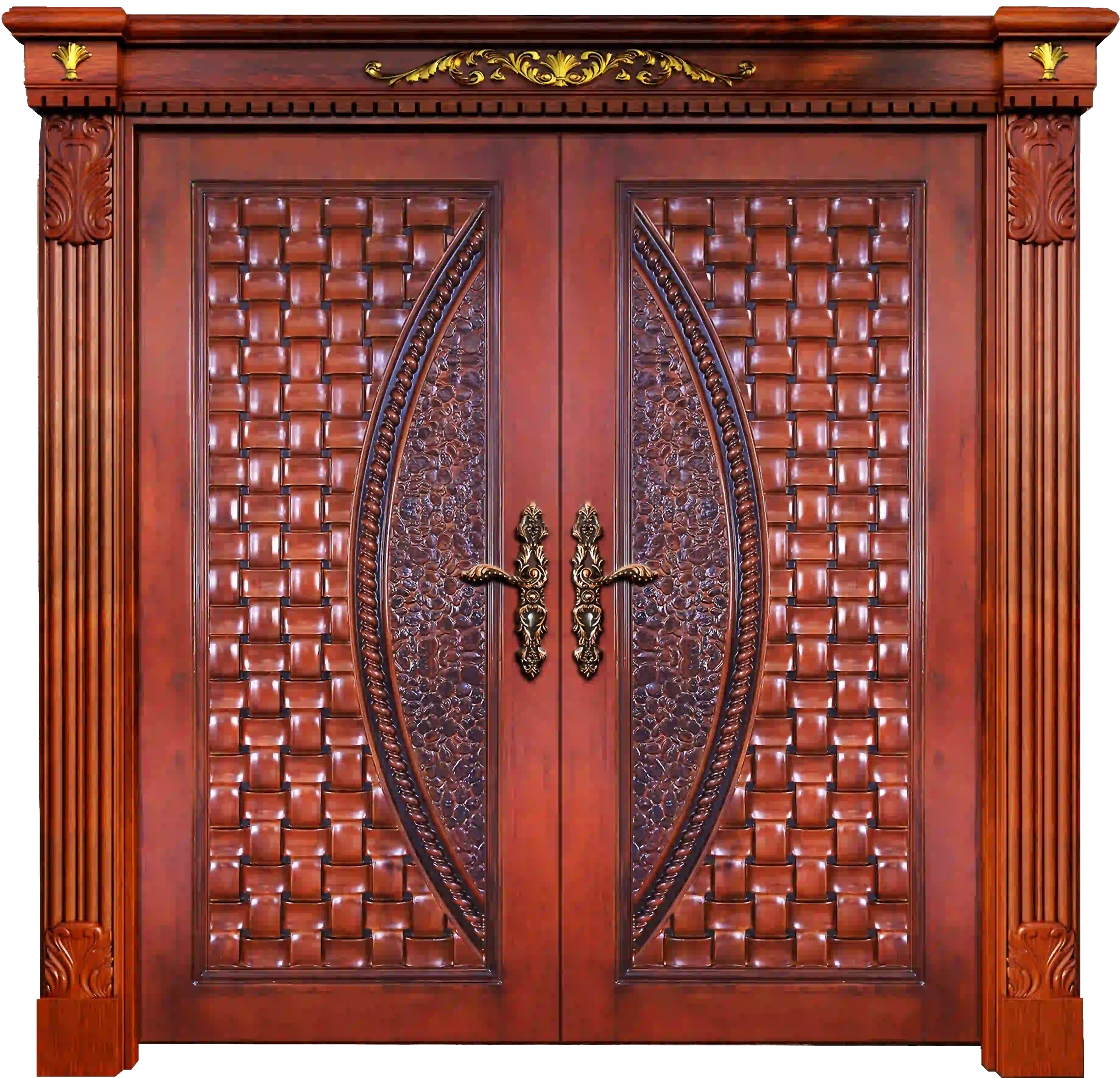 Wooden Double Door | JPL-412-D