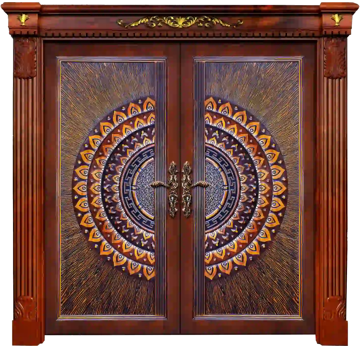 Wooden Double Door | JPL-409-D