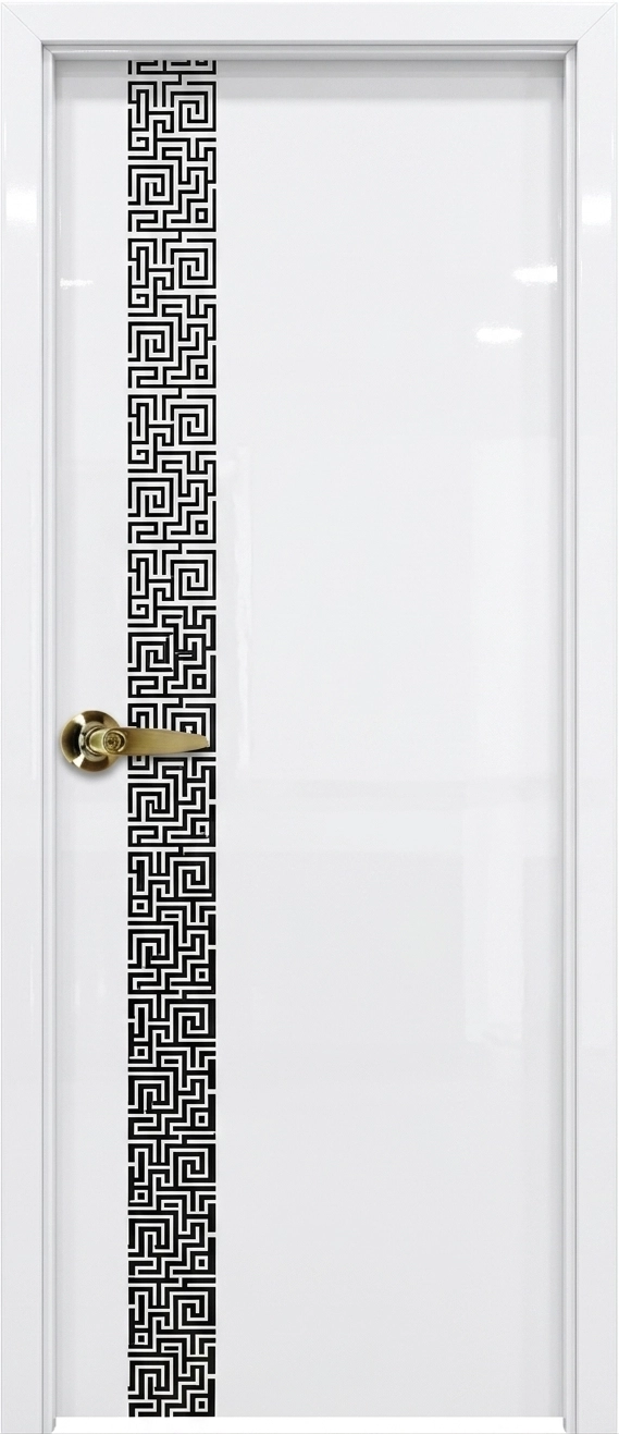 WPC LACQUER PAINT DOOR FRAME WITH SHUTTER JPL-WPC-1003/A - Image 2