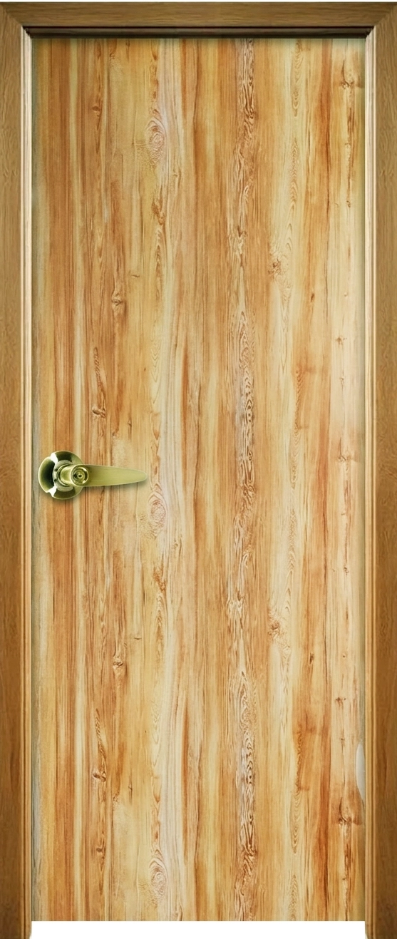 WPC WOODEN TEXTURE DOOR FRAME WITH SHUTTER JPL-WPC-1008