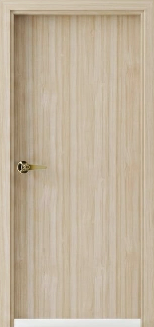 WPC WOODEN TEXTURE DOOR FRAME WITH SHUTTER JPL-WPC-1009