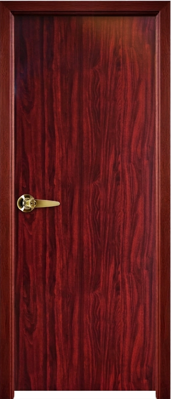 WPC WOODEN TEXTURE DOOR FRAME WITH SHUTTER JPL-WPC-1010 - Image 2