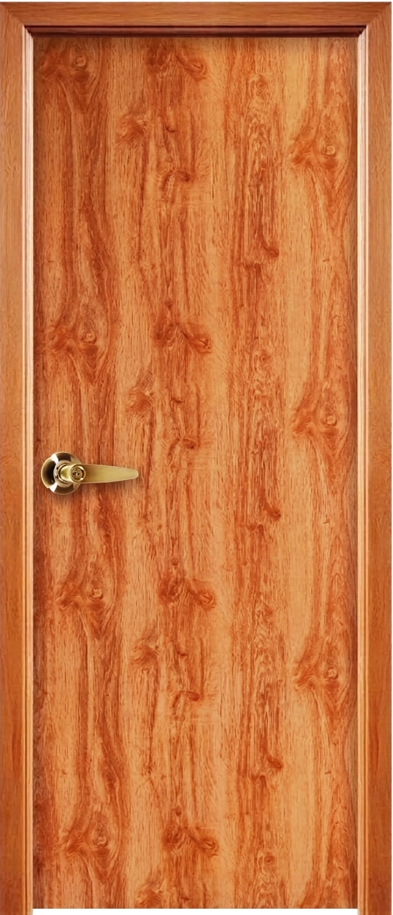 WPC WOODEN TEXTURE DOOR FRAME WITH SHUTTER JPL-WPC-1007 - Image 2