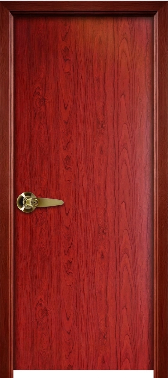 WPC WOODEN TEXTURE DOOR FRAME WITH SHUTTER JPL-WPC-1005 - Image 2