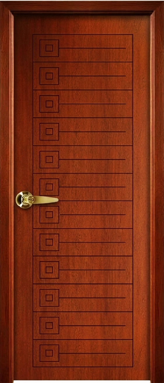 WPC WOODEN TEXTURE DOOR FRAME WITH SHUTTER JPL-WPC-1072 - Image 11