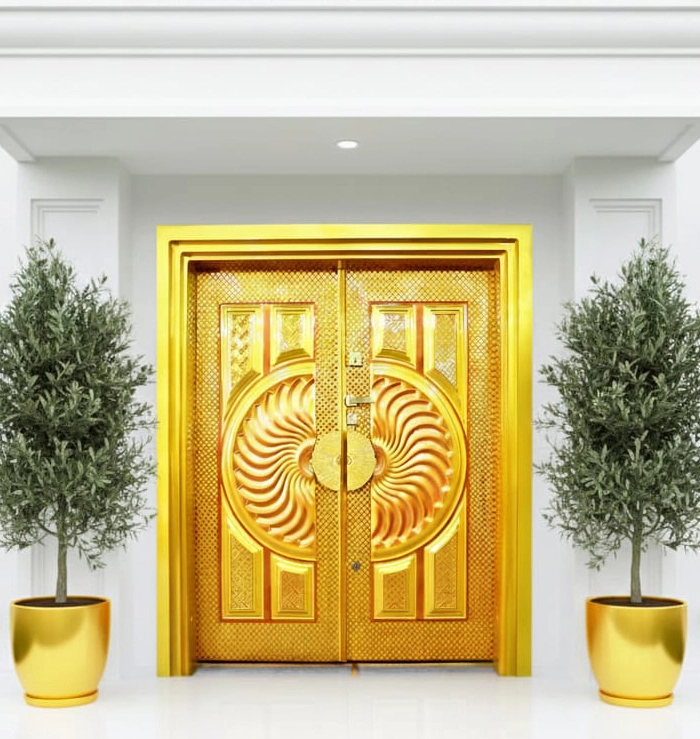 High Security & Safety Metal Door in Bangladesh || JPL-1344/B - Image 3