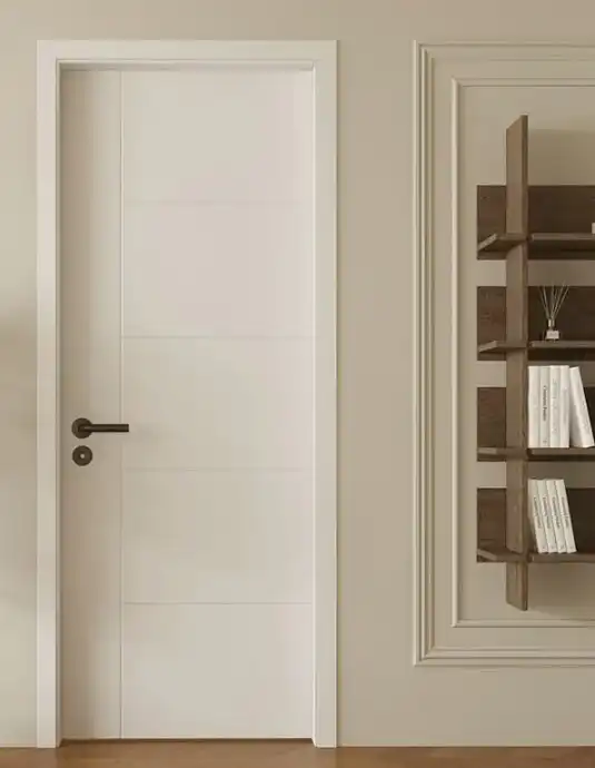 WPC Lacquer Paint Door Frame with Shutter | JPL-WPC-1079